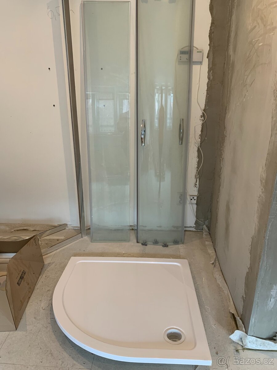 Sprchový kout čtvrtkruh 90cm