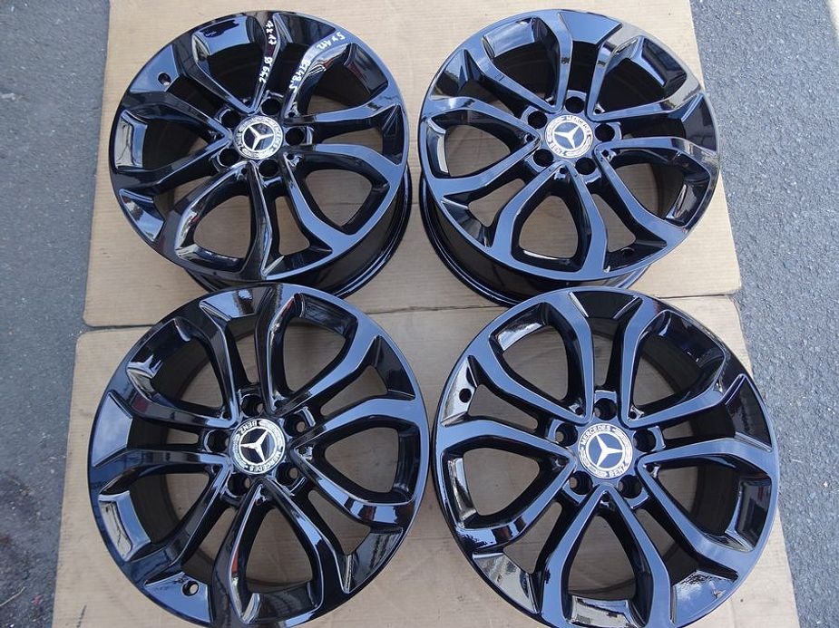 Alu disky Mercedes 17", 5x112, ET 48,5 , šířka 7J