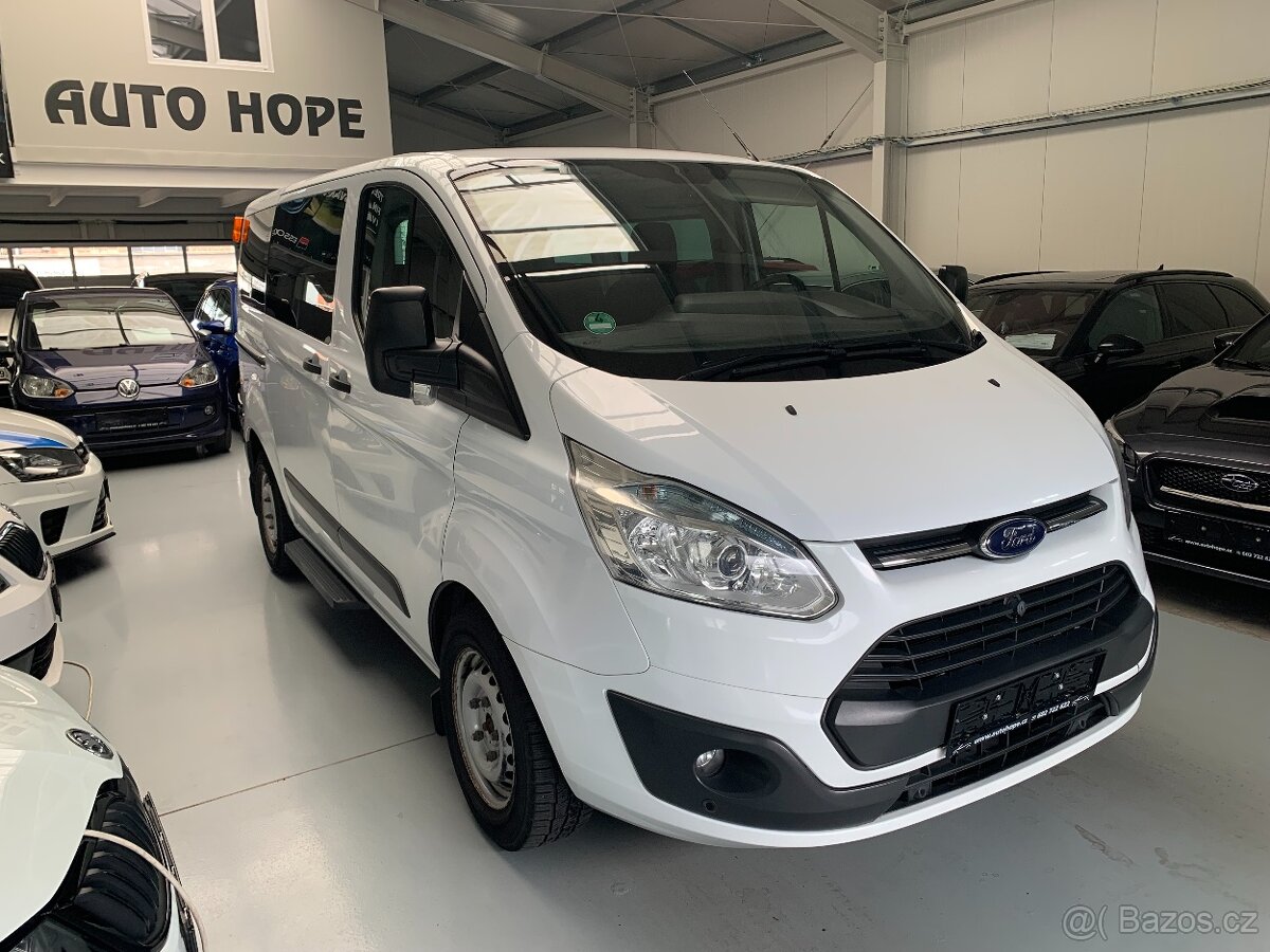 Ford Transit Custom 2,2 TDCi L2 9míst - Webasto r.v. 2015