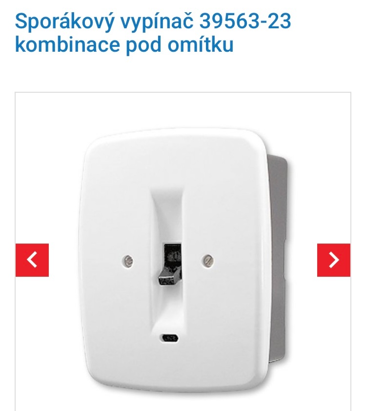 Sporákový vypínač