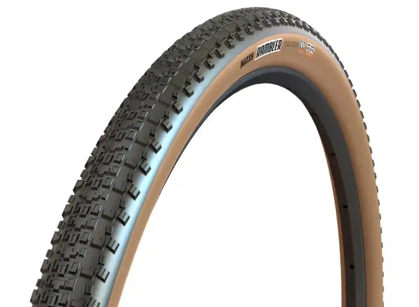 Dva nové pláště Maxxis Rambler 700x50C s béžovým bokem
