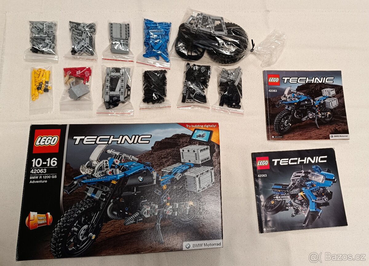 Lego Technic 42063 BMW motorka
