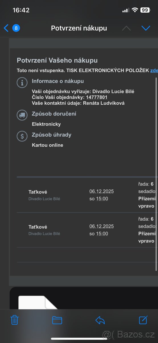 Divadlo Lucie Bílé - Taťkové