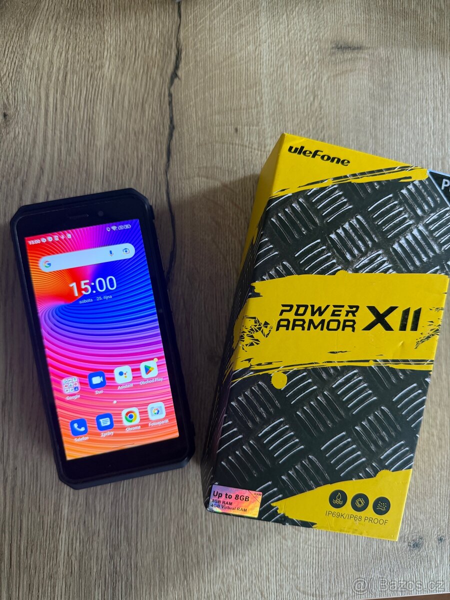 UleFone Power Armor X11 Pro černy mobil