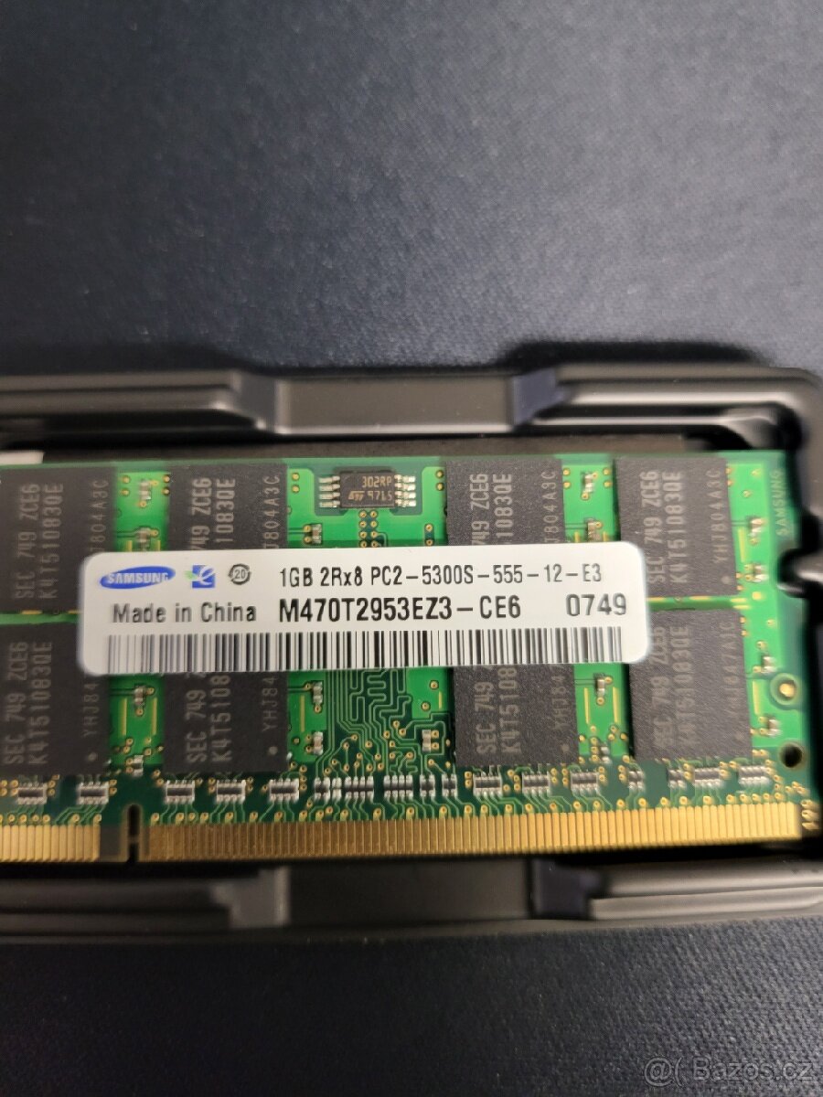 Prodám Samsung 1GB 2Rx8 PC2-5300S