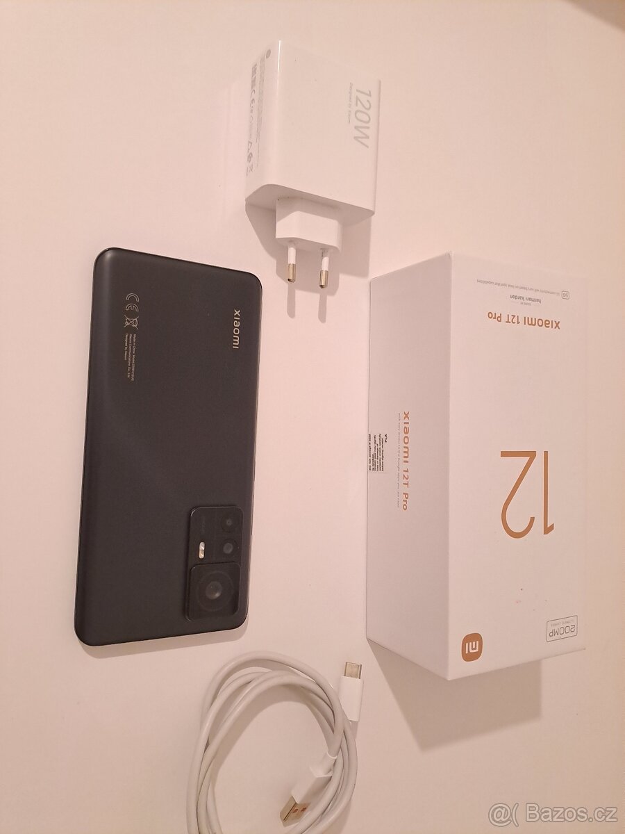 Xiaomi 12T Pro 5G 8+256GB černá