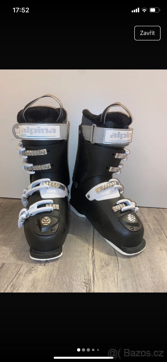 Prodám lyžáky vel 37,5