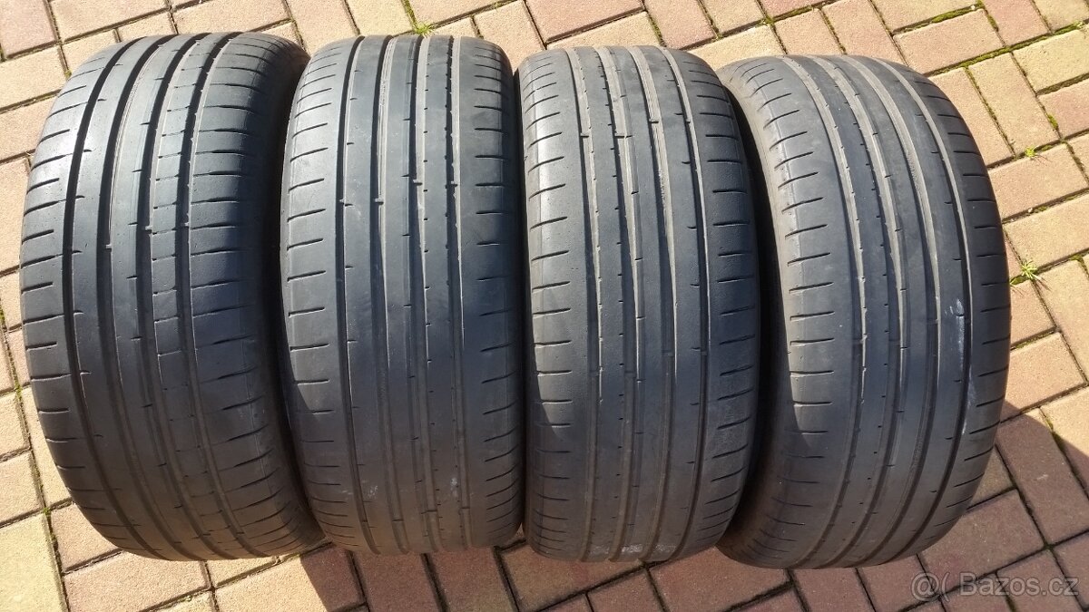 Letní pneumatiky DUNLOP 225/45 R17   4ks za 400,-kč