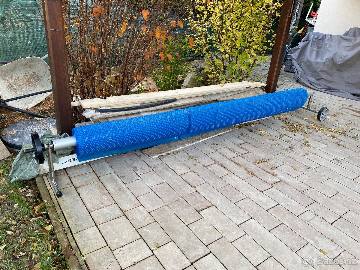 Nerezový naviják se solární fólií