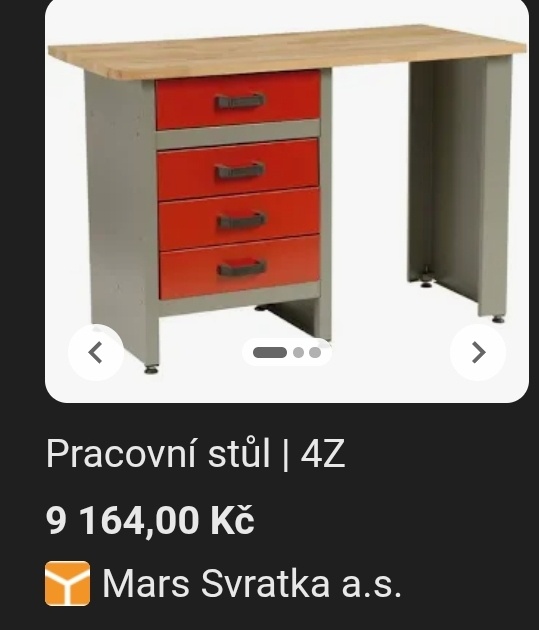 Prodam dílensky ponk , pracovní ponk