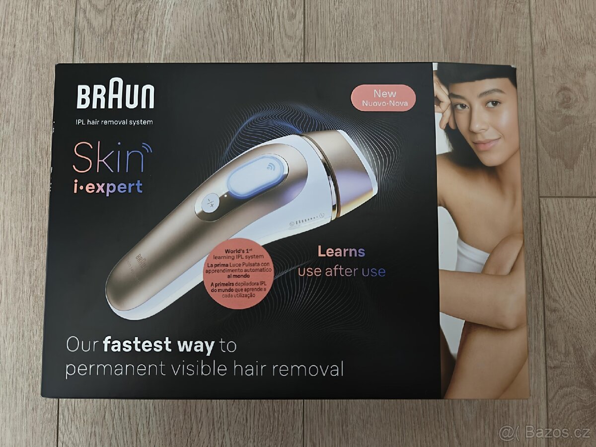 Prodám IPL epilátor Braun Skin i·expert PL7253