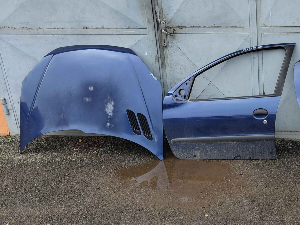 Kapota, dveře Peugeot 206 - EGED