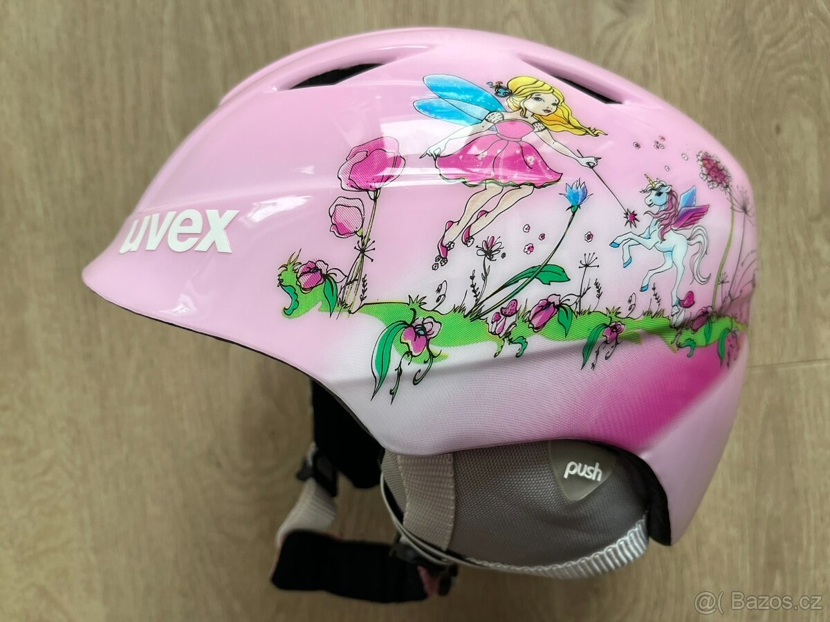 Dětská lyžařská helma Uvex Airwing 2 (52-54 cm)