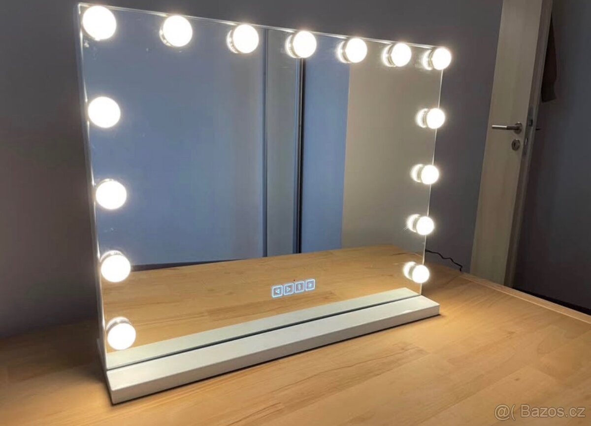 hollywood vanity zrcadlo