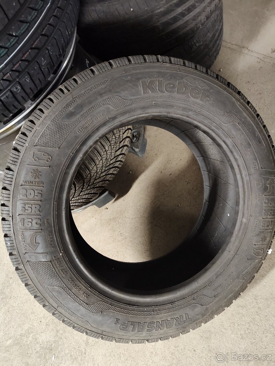 Pneu Kleber 205/65 R16c transalp 2
