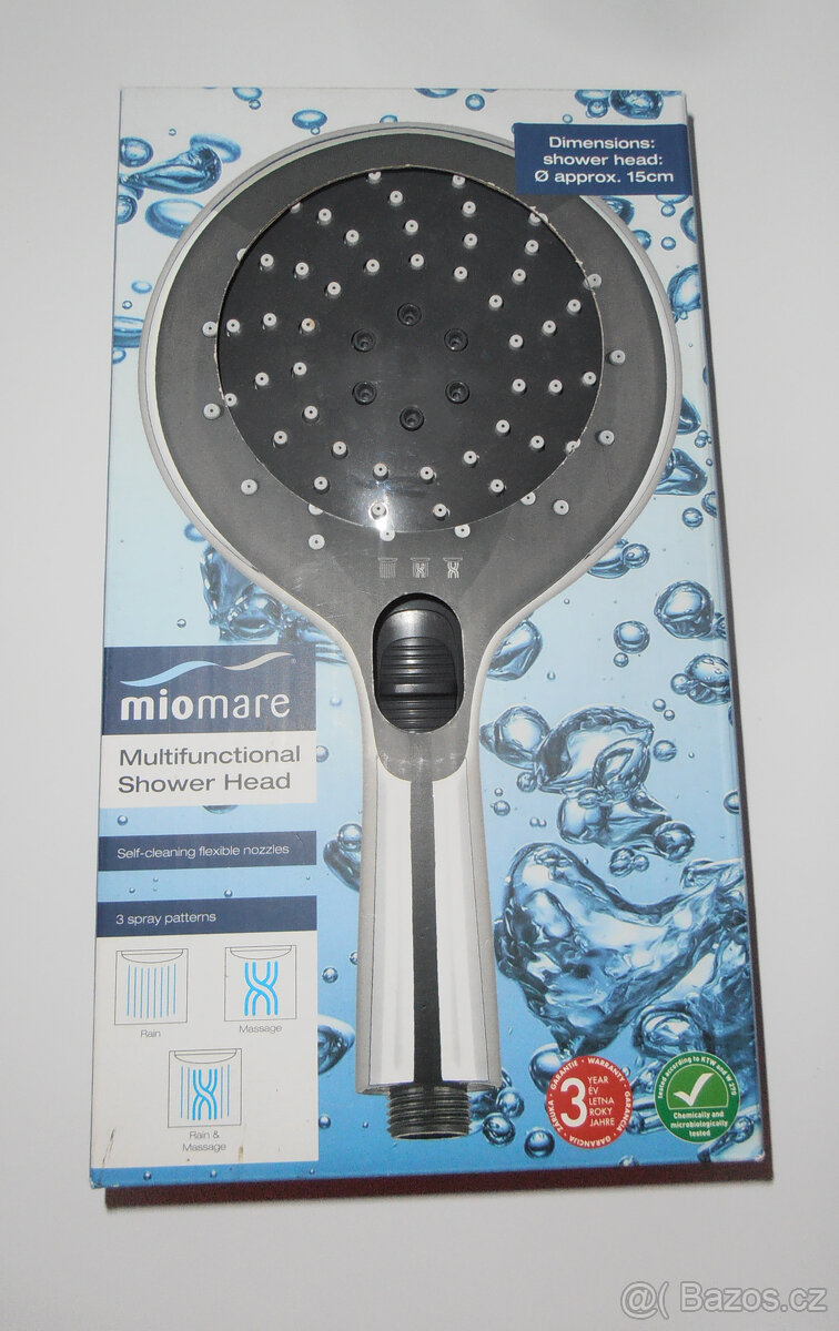 Multifunkční sprchová hlavice