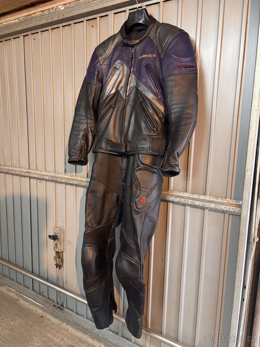 Moto kožená kombinéza