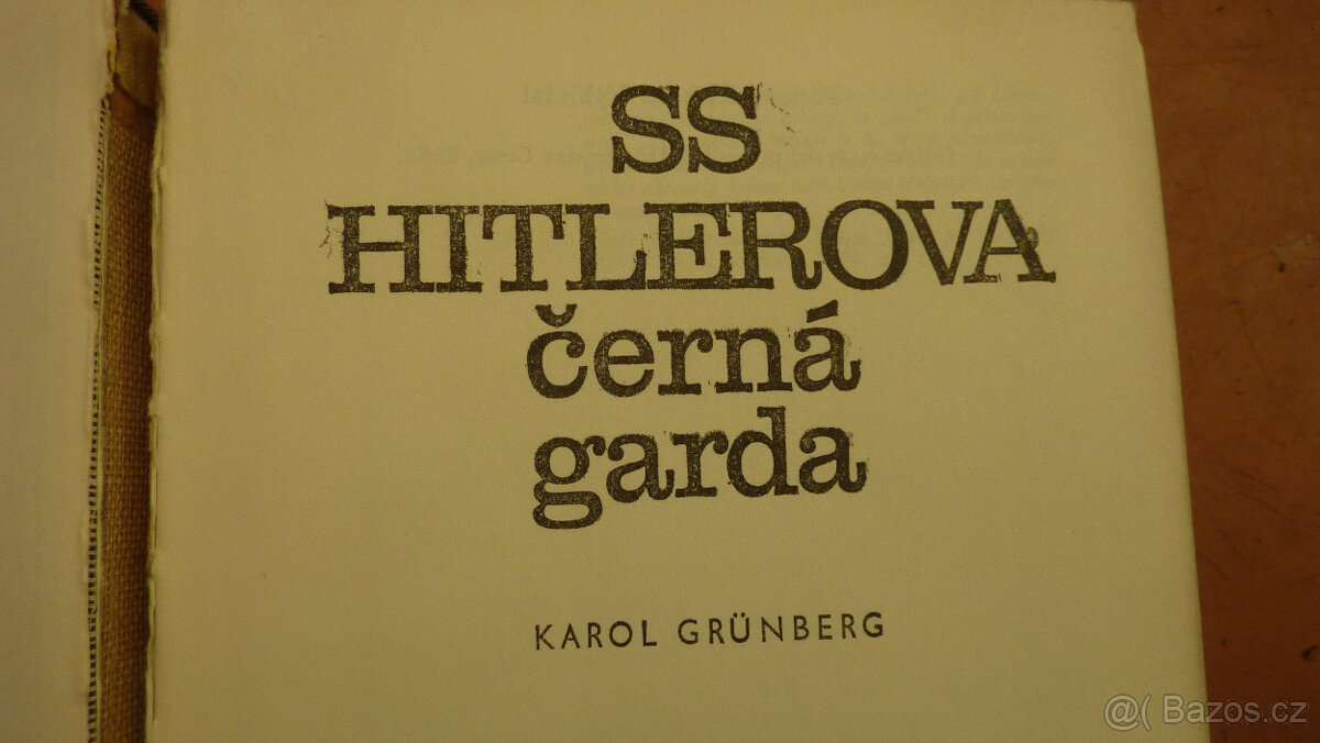 SS HITLEROVA CERNÁ GARDA