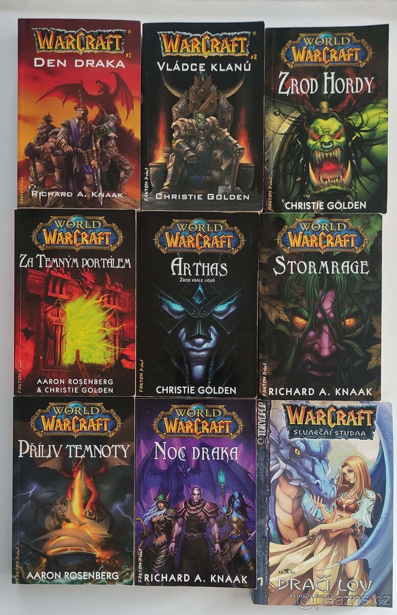 Warcraft knihy - World of Warcraft