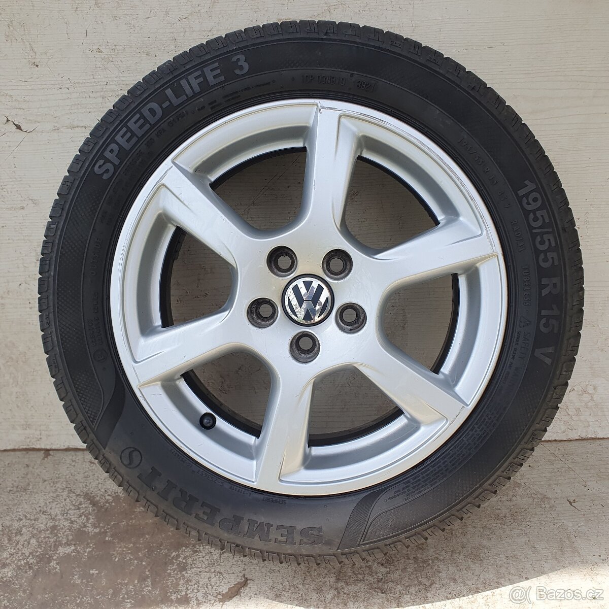 Originální Alu kola VW Polo 15" 5x100 (Škoda,Seat,Audi)
