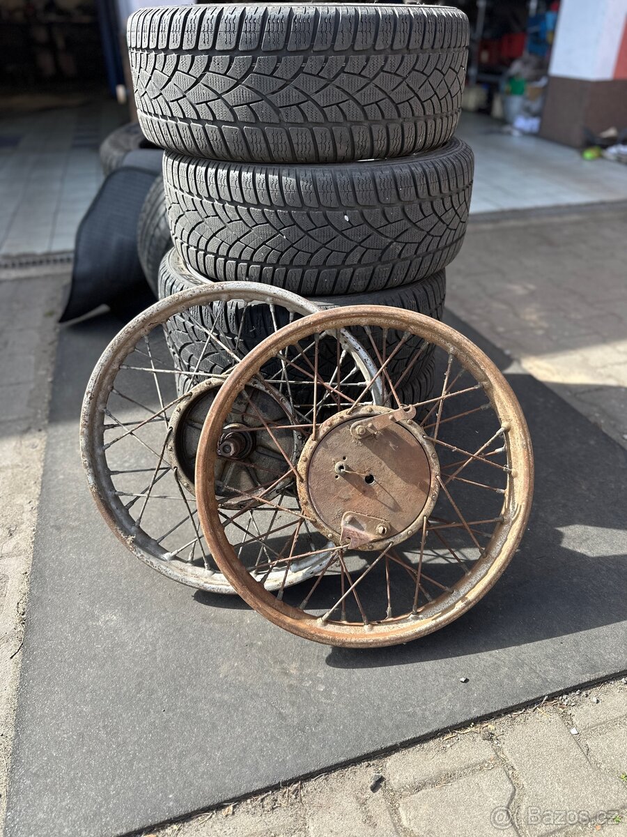 Jawa 350 SV/OHV přední kola