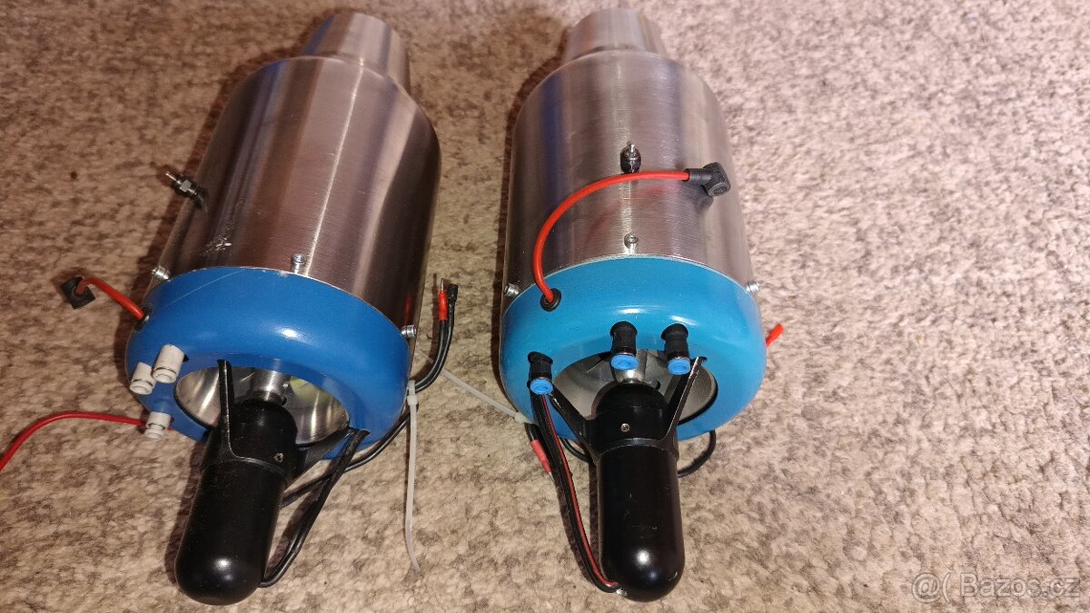 RC proudový motor
