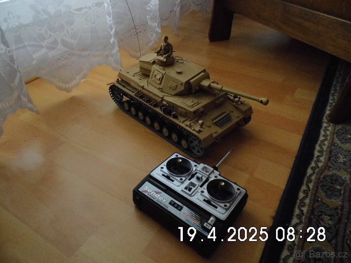 Prodám rc tank panzer IV afrika