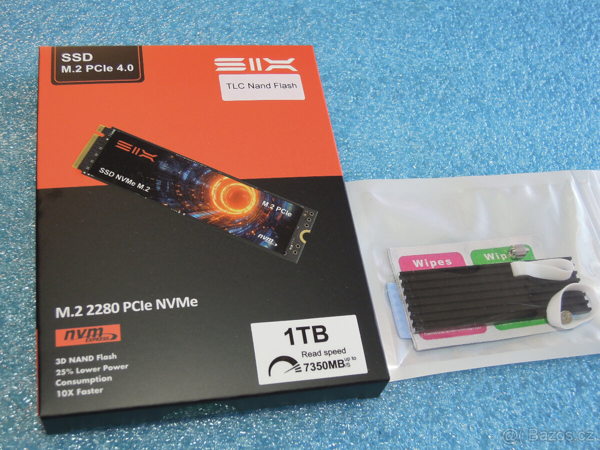 Interní M.2 SSD disk SIX X7400 1TB NVMe 2280 PCIe 4.0