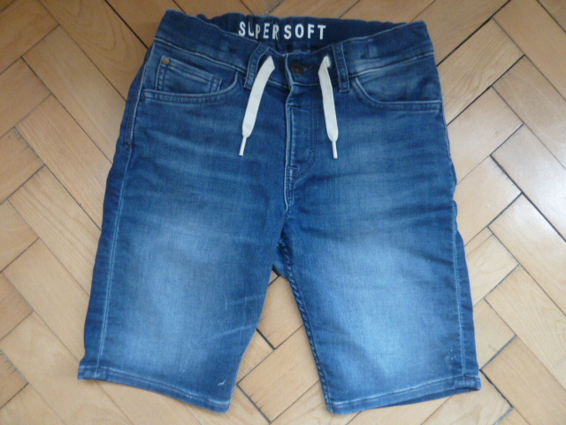 Šortky džínové Slim Fit, vel. 140
