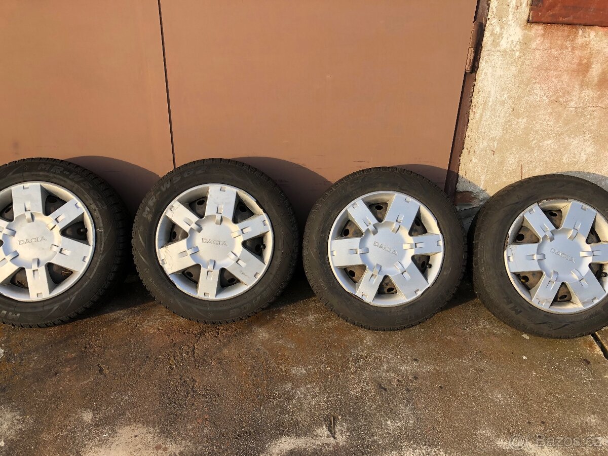 Plechové disky 4x100 15” Renault, Dacia