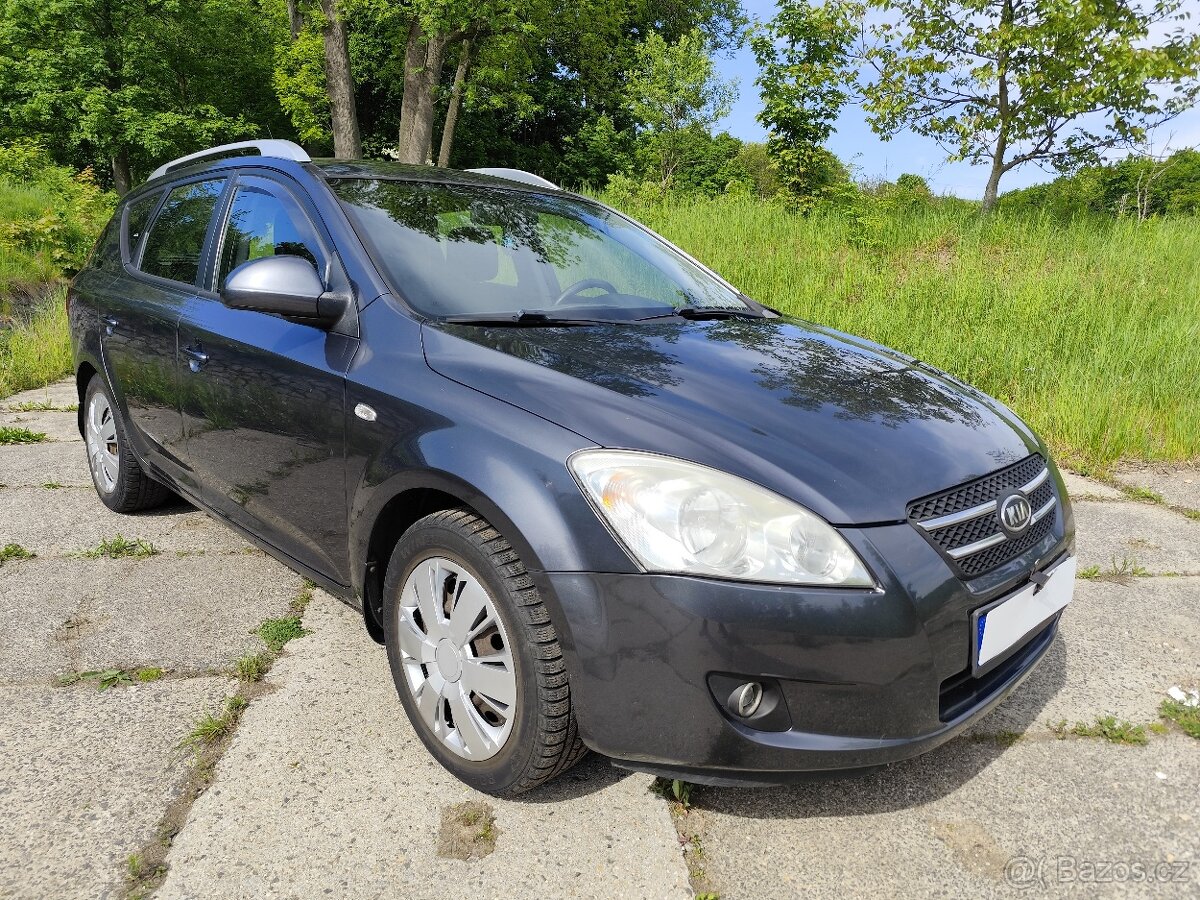 KIA CEED COMBI, NOVÉ V ČR, 1,6CDI 84KW,2007