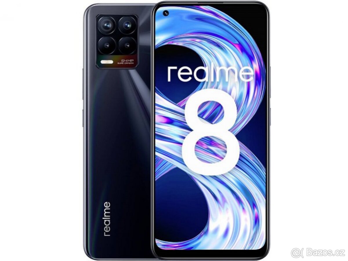 Realme 8 černý