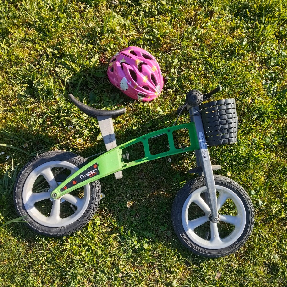 First bike+dětská helma