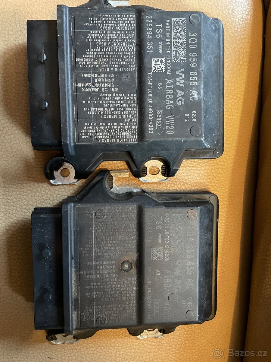 Řídicí jednotka airbagu Škoda octavia 3