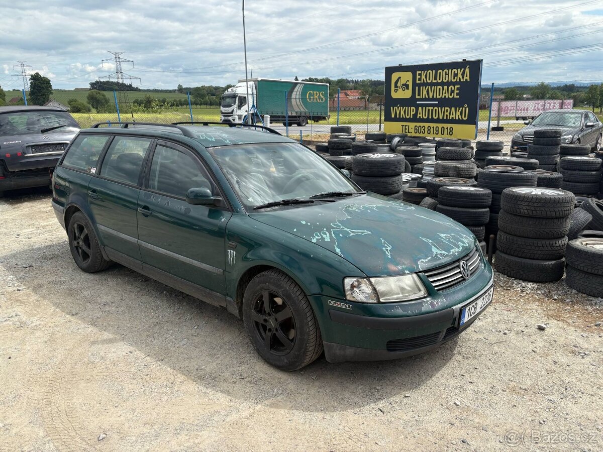 Náhradní díly - Vw Passat B5 Combi 1.9 TDI 66 KW