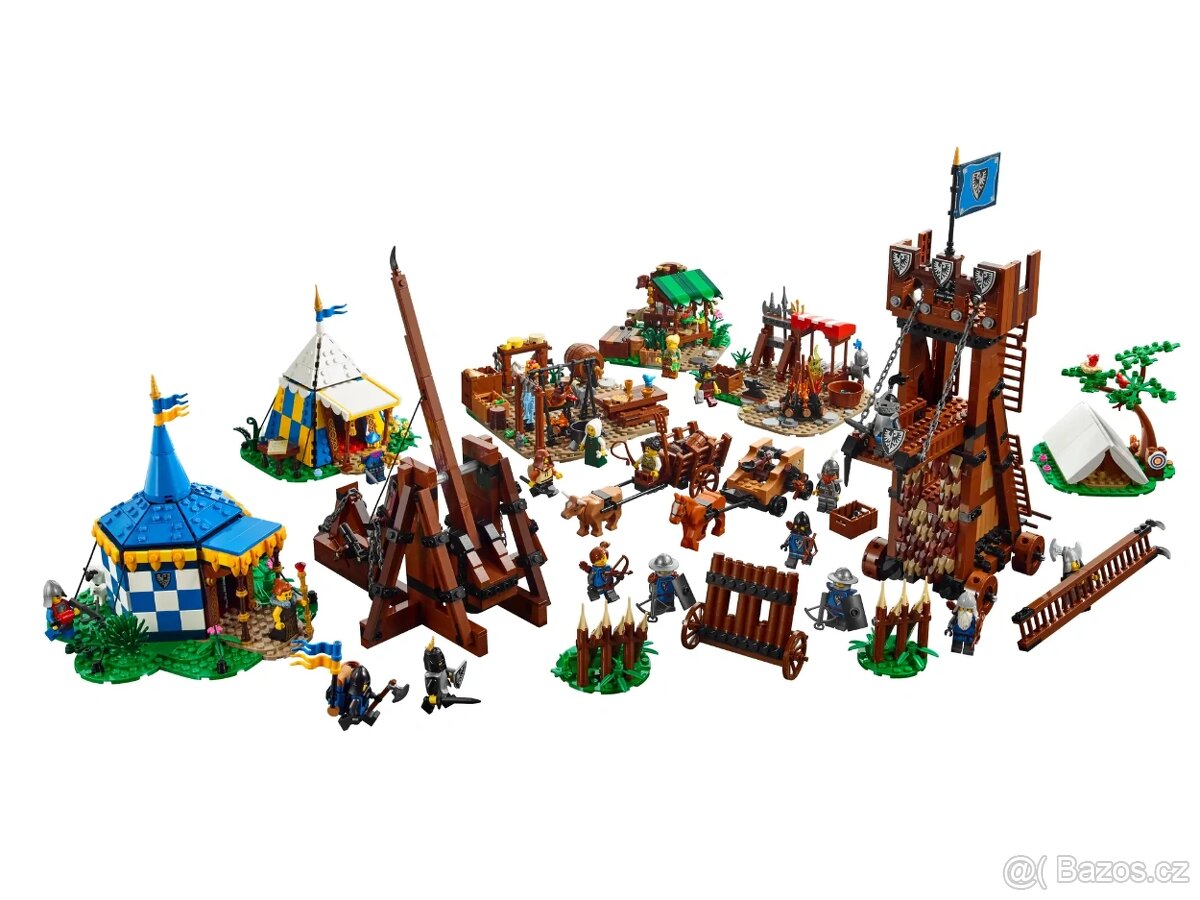 PŘEDOBJEDNÁVKA – BrickLink Series 4: Siege Encampment – NOVÝ