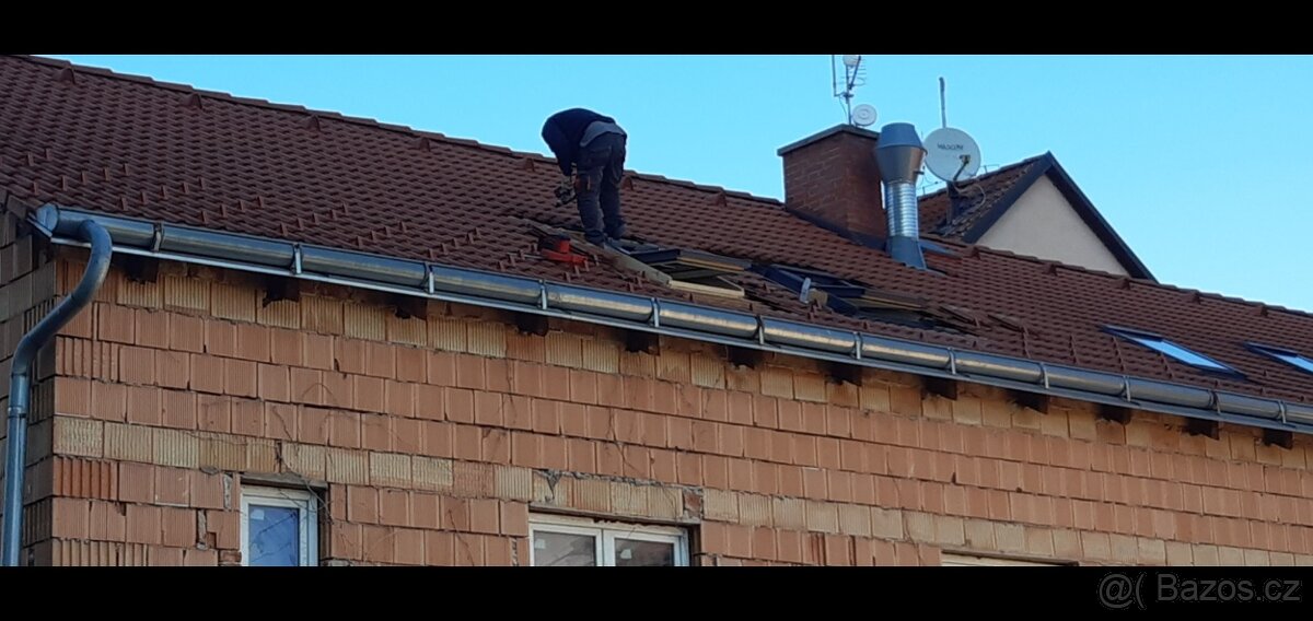 okapové žlaby vrchní
