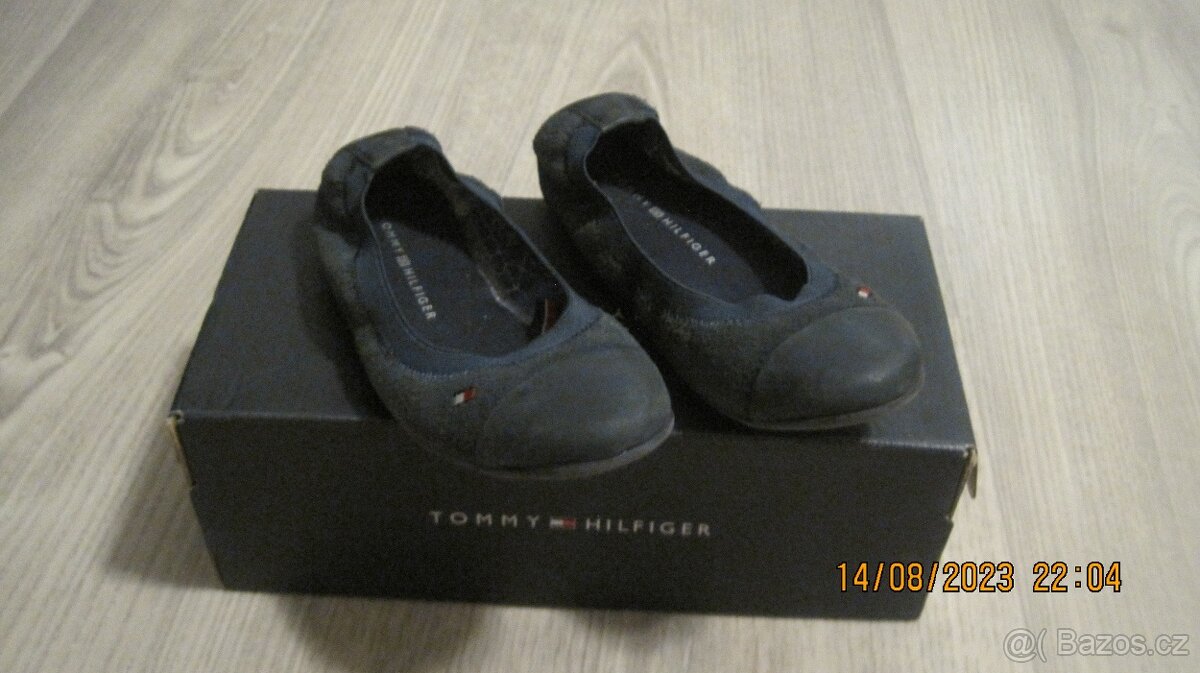 Boty, baleriny Tommy Hilfiger, vel. 27
