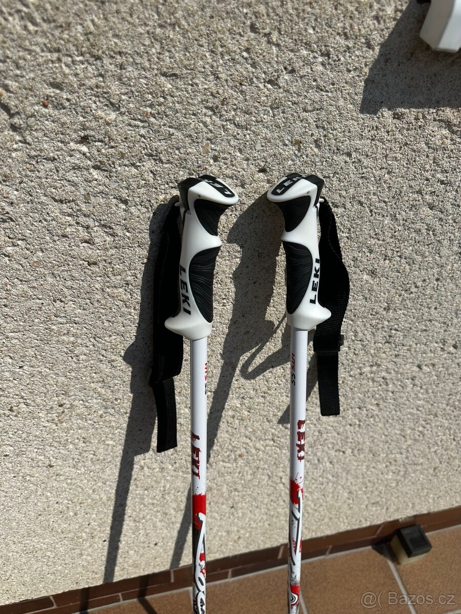 LEKL Lyžařské dámské hůlky 110 cm