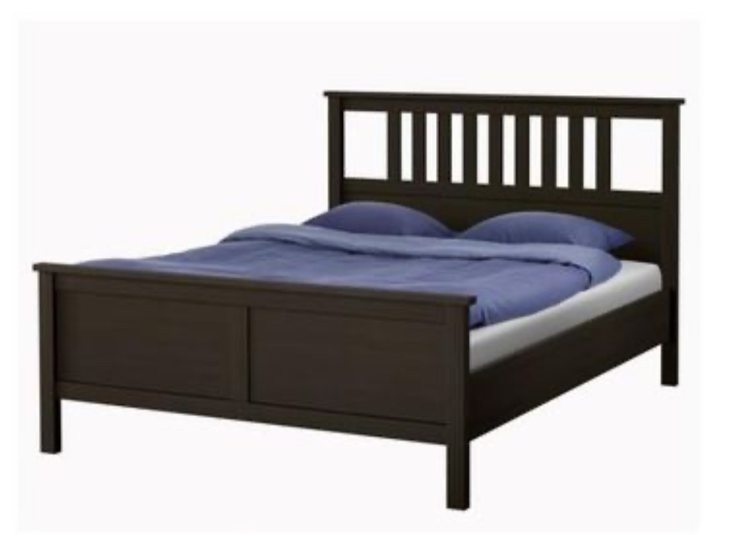 Postel IKEA Hemnes 160x200+ rosty+matrace
