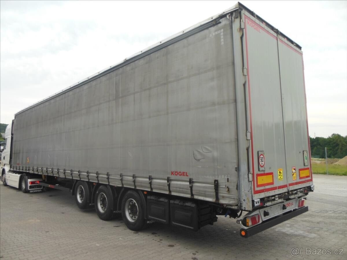 Kögel SN 24, LowDeck, Zvedací náprav