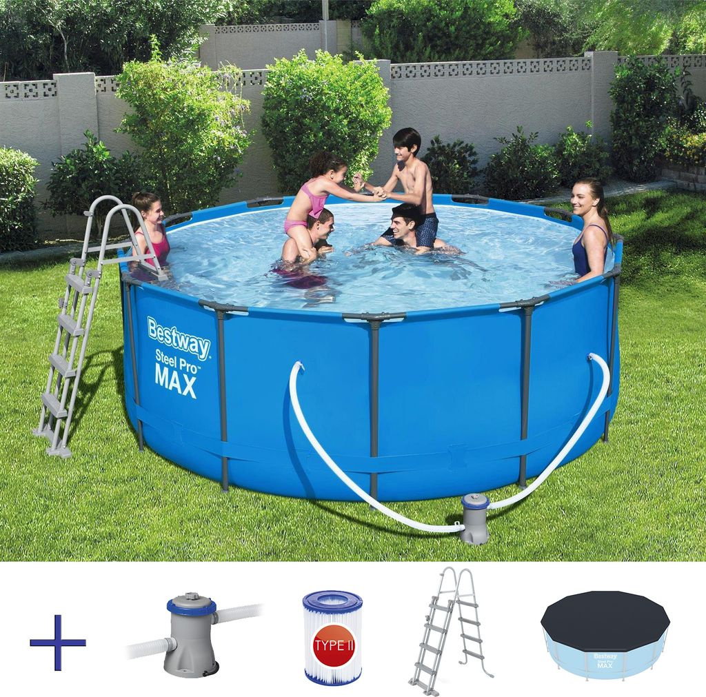 Zahradní bazén Bestway Steel Pro Max 3,66 x 1,22 m