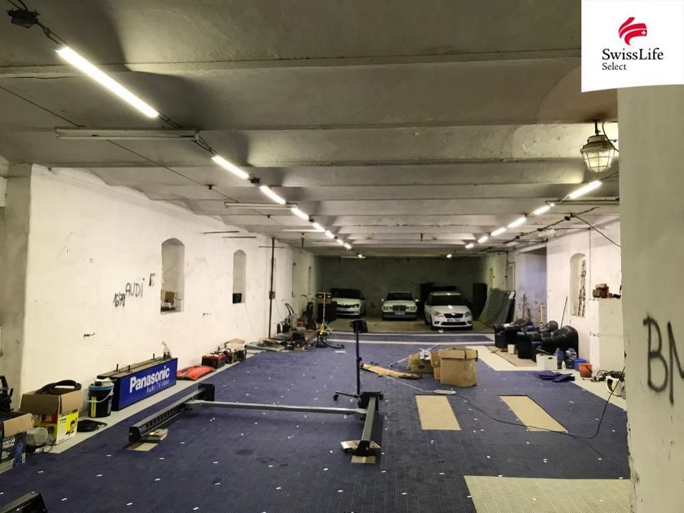 Pronájem skladového prostoru 500 m2, Hořesedly