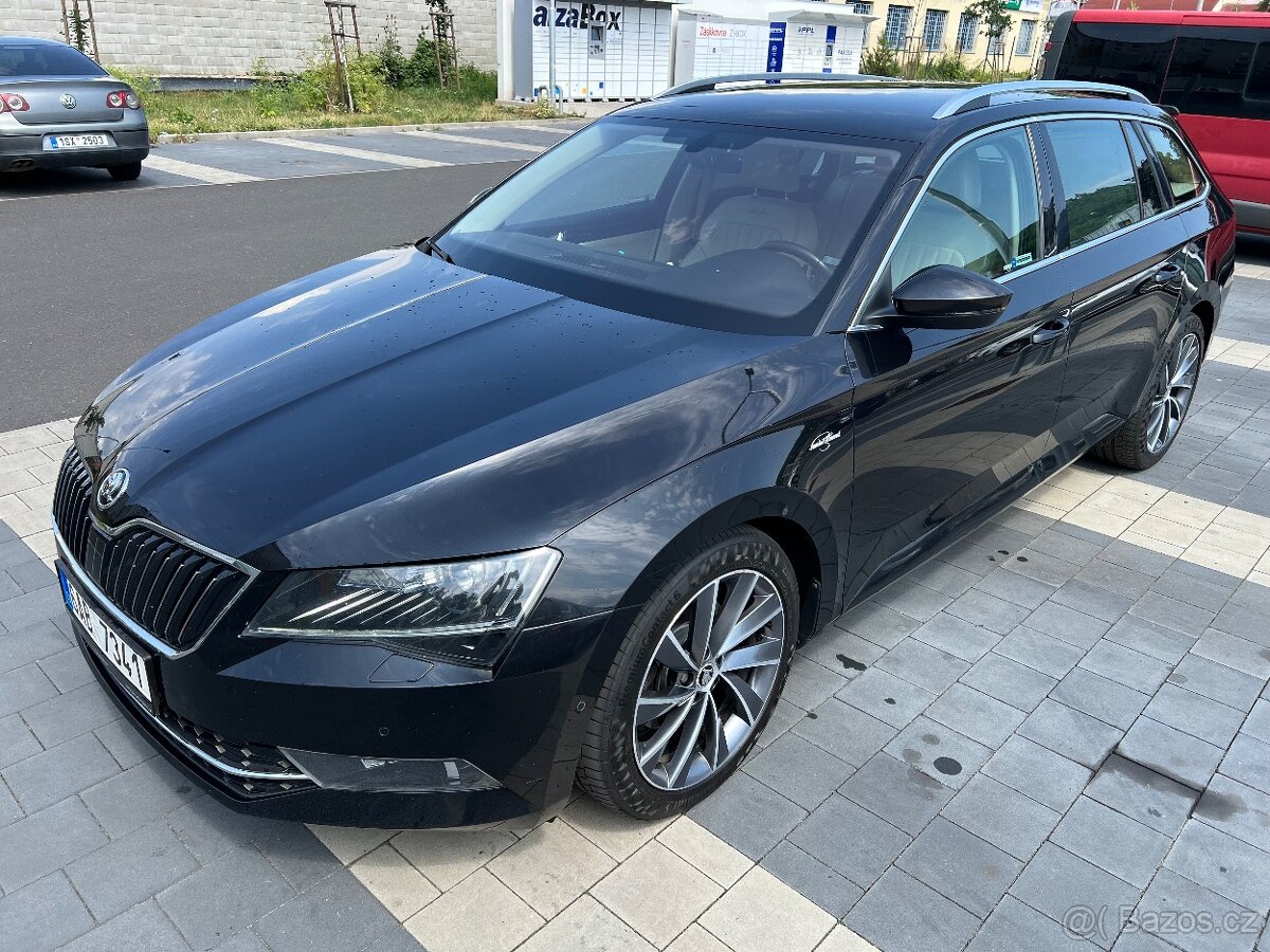 Škoda Superb 3 Combi L&K 2,0tdi 140kw, DSG, Koupené v ČR,