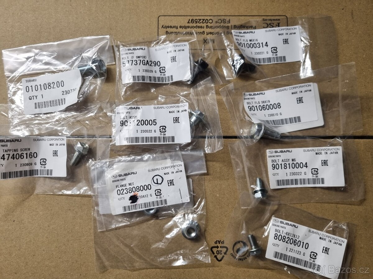 Nahradni dily Subaru BRZ GT86