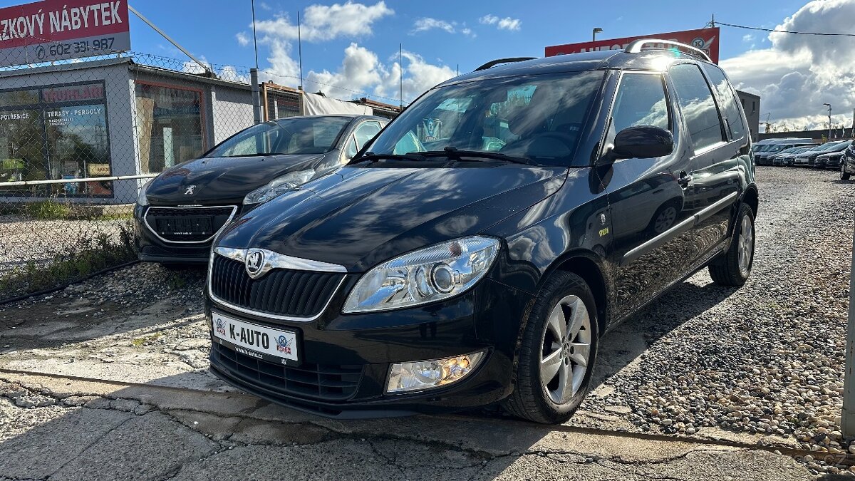 Škoda Roomster 1.2TSi 63kW Servis,Výbava