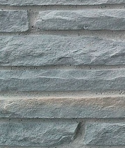 Obkladový kámen -šedý pískovec - štípaný- nový