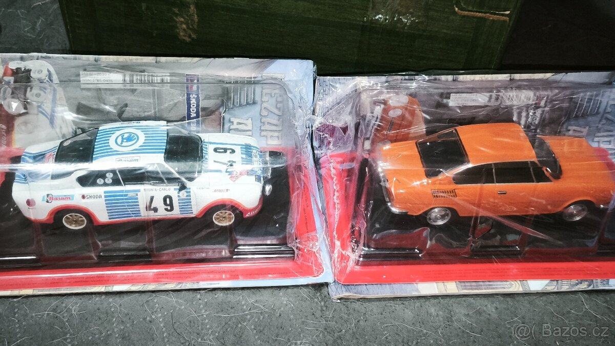 Autíčka DeAgostiny - škoda , tatra