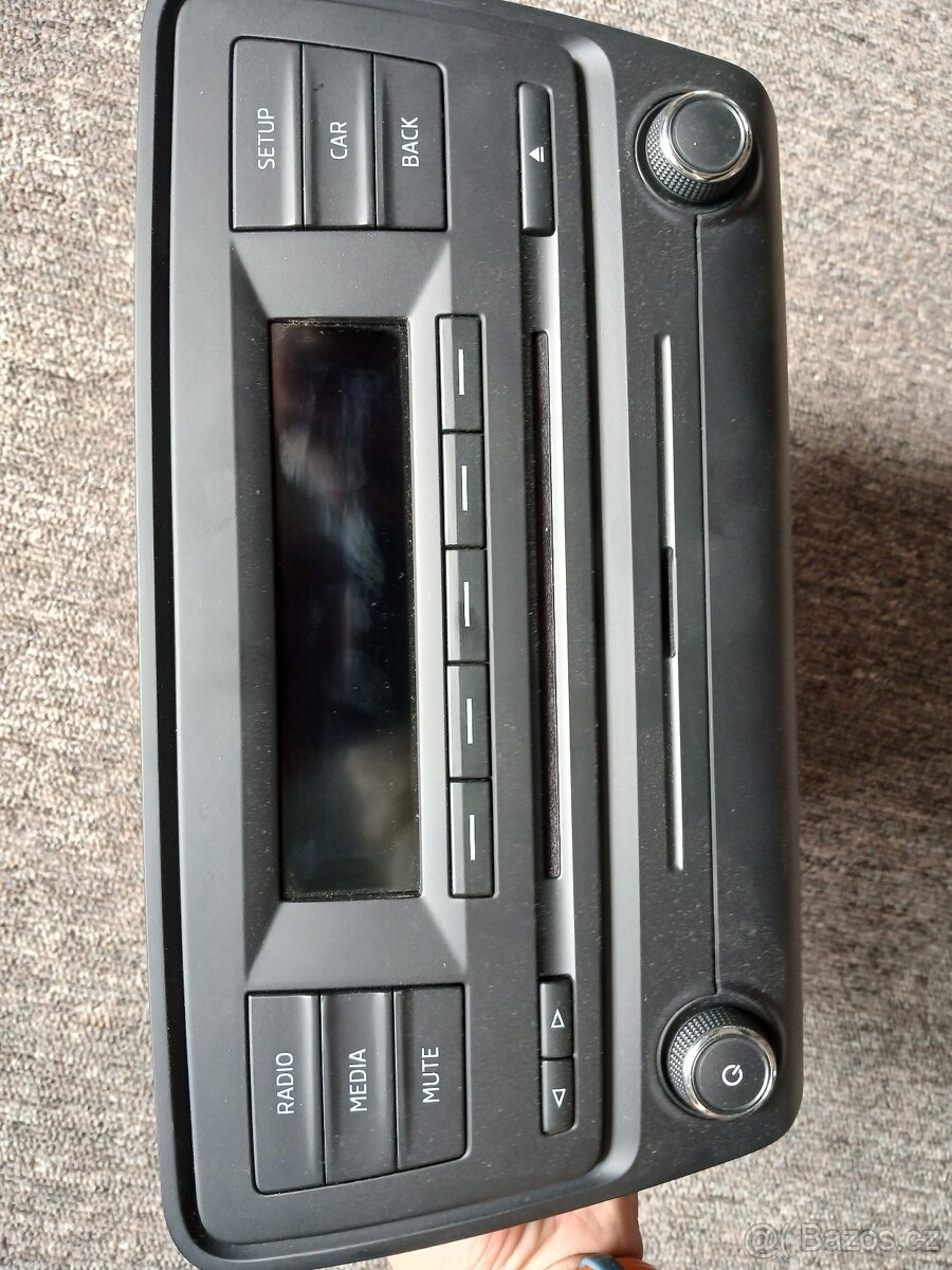 Originální autorádio škoda Octavia 3