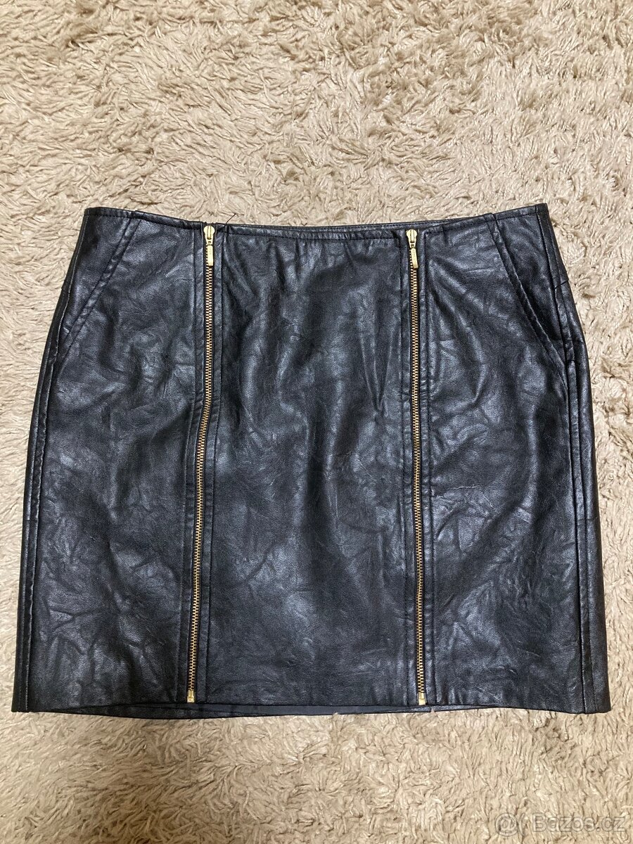 Dámská koženková sukně